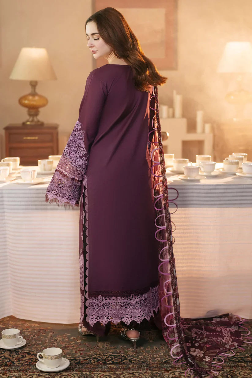 JADE Winter 3PC Dhanak Embroidered Suite -AC0713