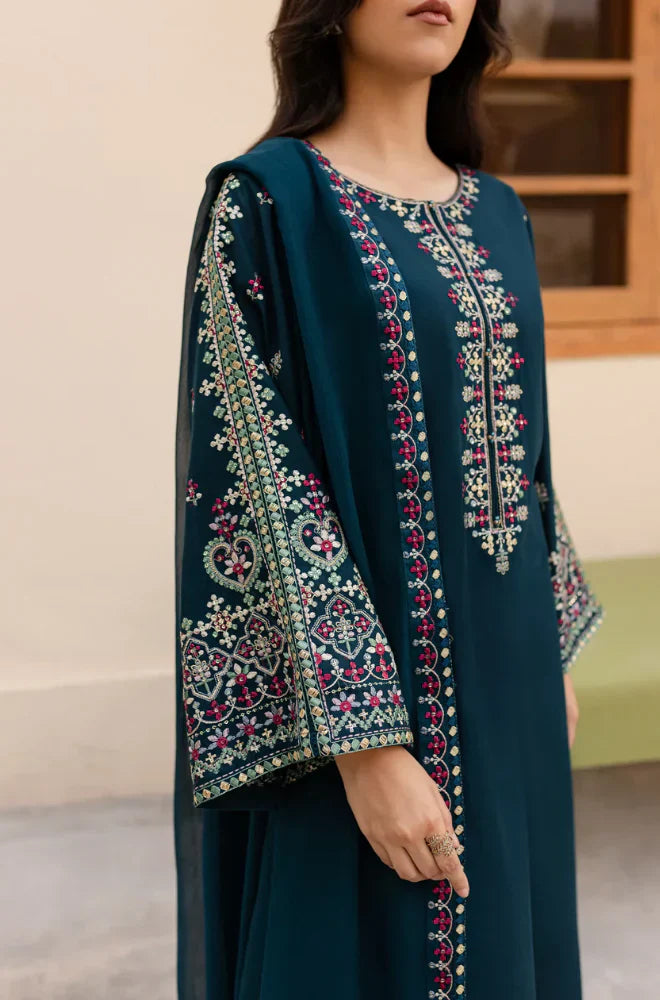 BATIK - Summer 3PC Lawn Embroidered Suit -AC0162