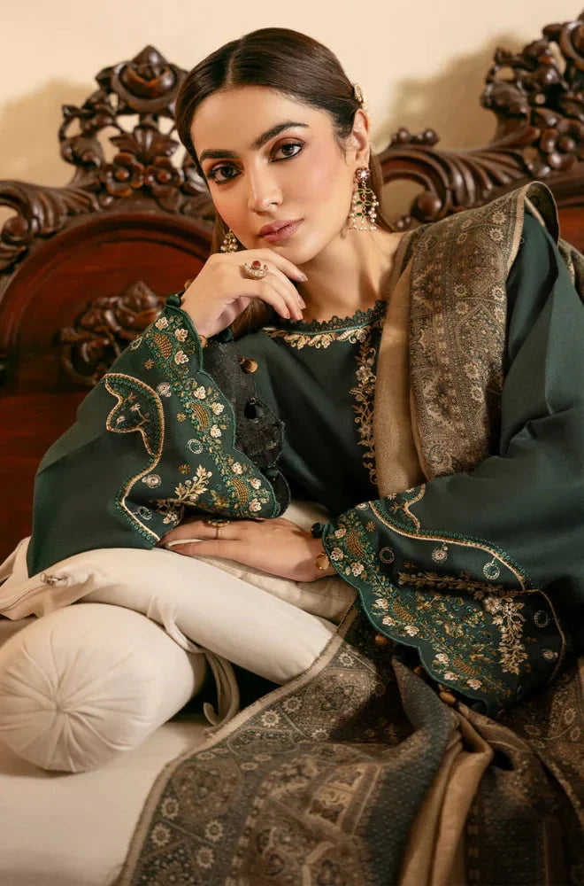 IZEL - Summer 3PC Lawn Embroidered Suit - AC0110