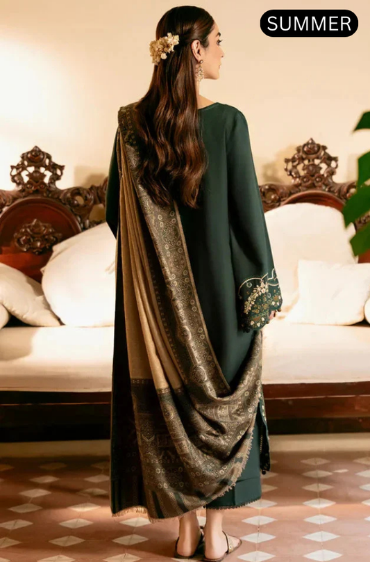IZEL - Summer 3PC Lawn Embroidered Suit - AC0110