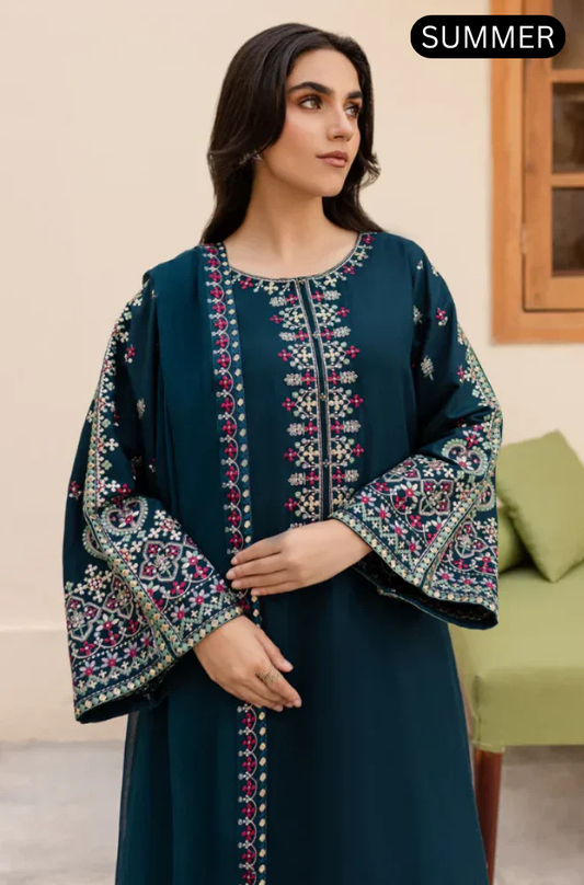 BATIK - Summer 3PC Lawn Embroidered Suit -AC0162