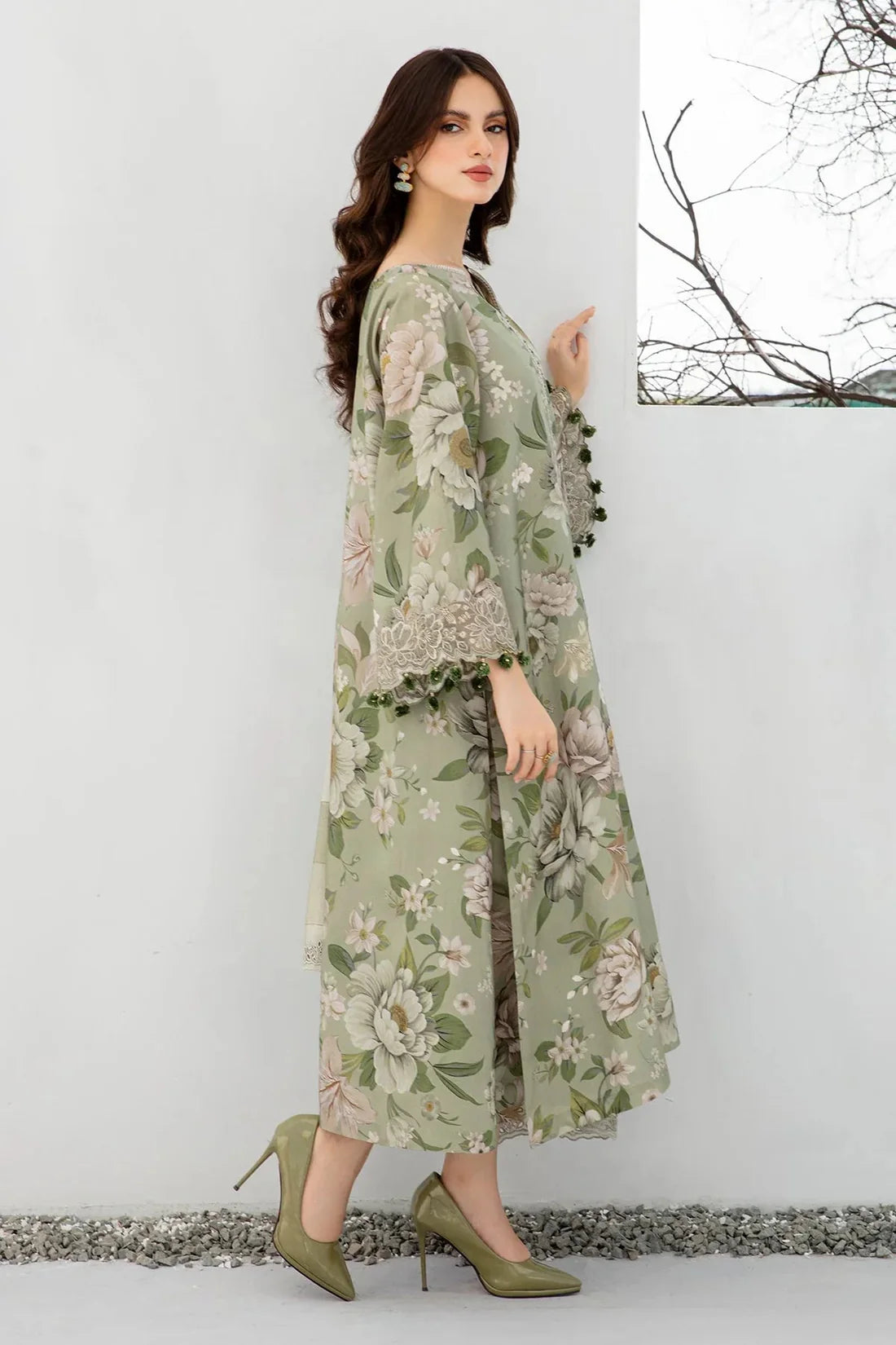 BAROQUE Winter Karandi Digitel Printed 3PC Suite -AC508