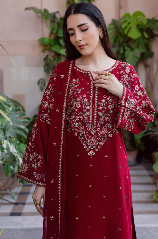 BATIK - Summer 3PC Lawn Embroidered Suit - AC0199