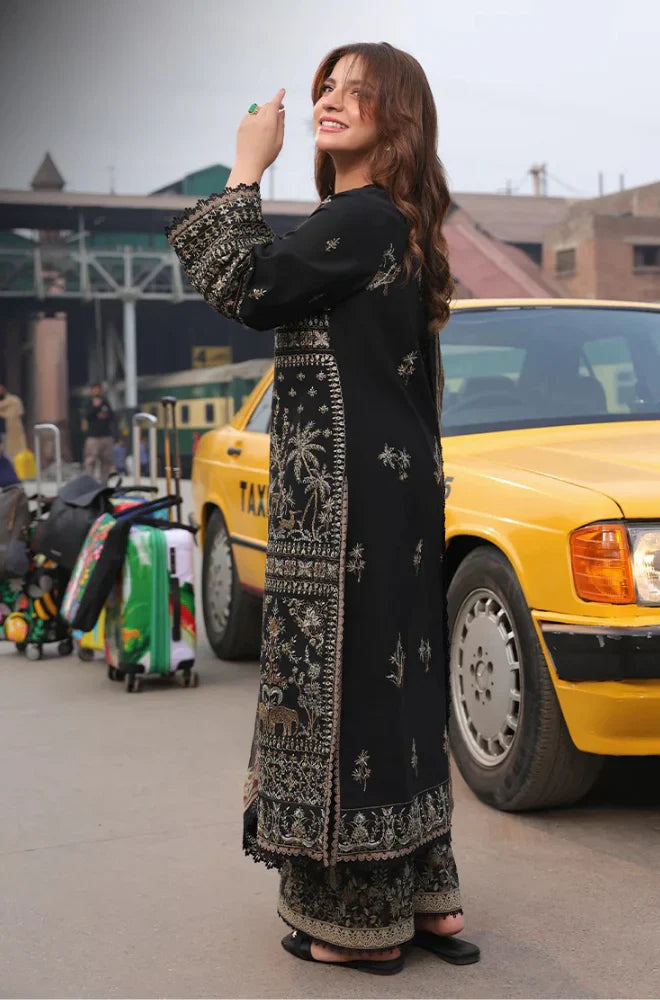 Asim Jofa - Summer 3PC Lawn Emb Suit -AC0134