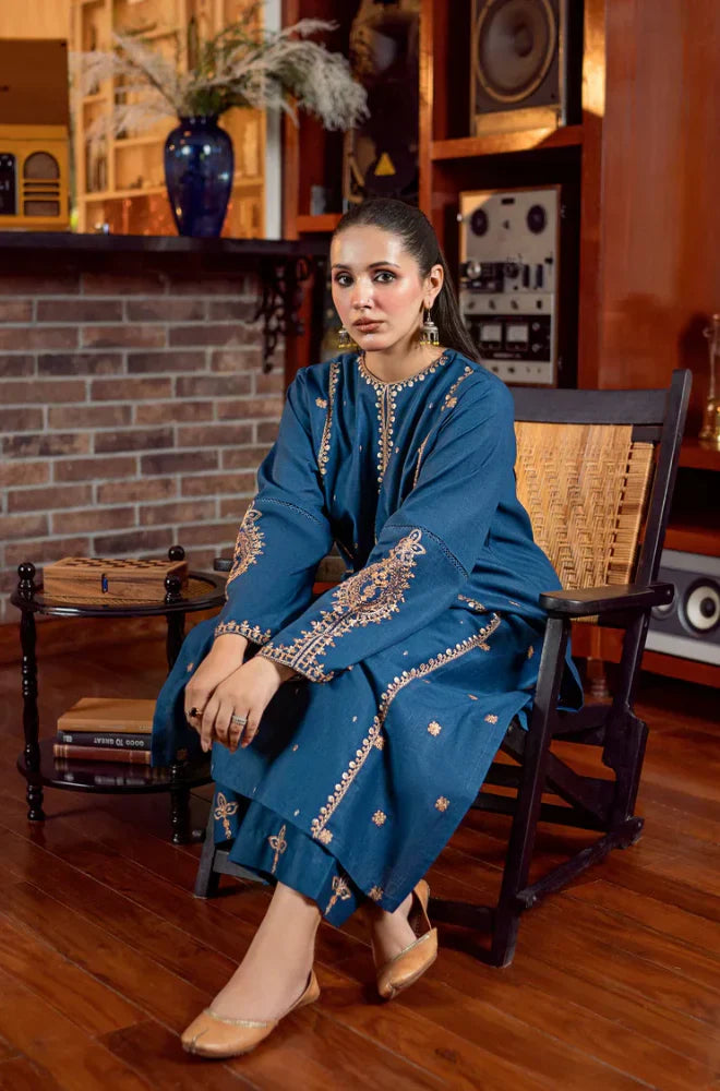 Urge -Summer 2PC Lawn  Embroidered Suit -AC023