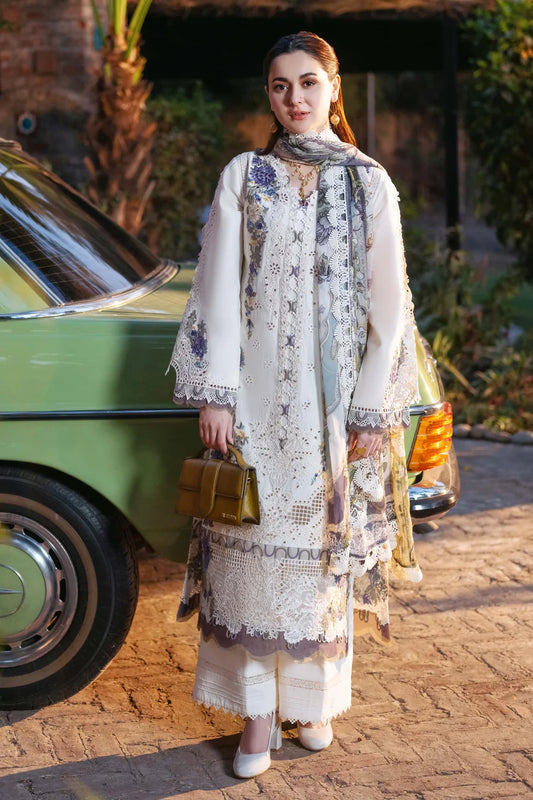 JADE Winter UNSTITCHED 3PC DHANAK EMBROIDERED Suite -AC0441