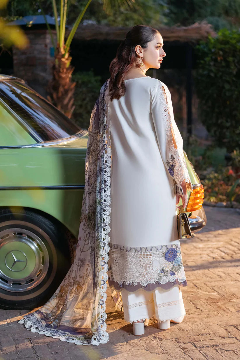 JADE Winter UNSTITCHED 3PC DHANAK EMBROIDERED Suite -AC0441