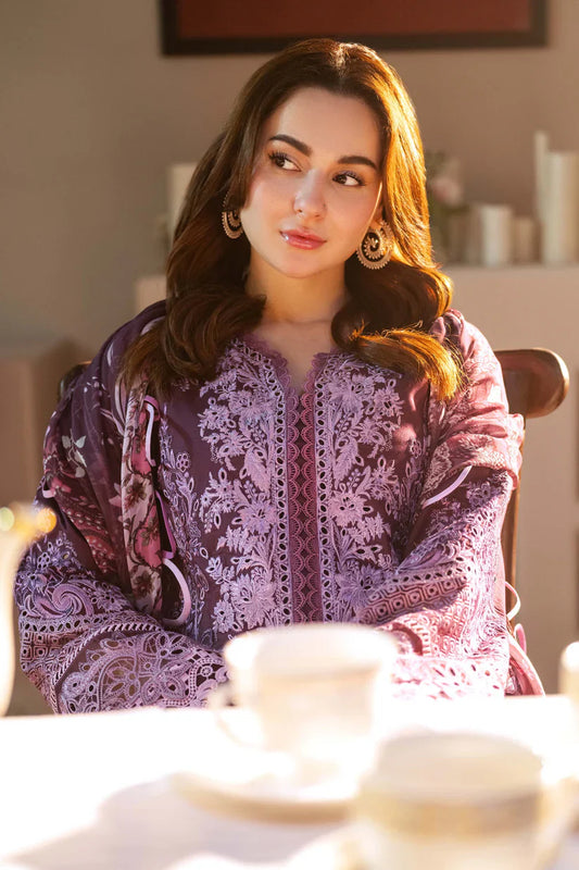 JADE Winter 3PC Dhanak Embroidered Suite -AC0713