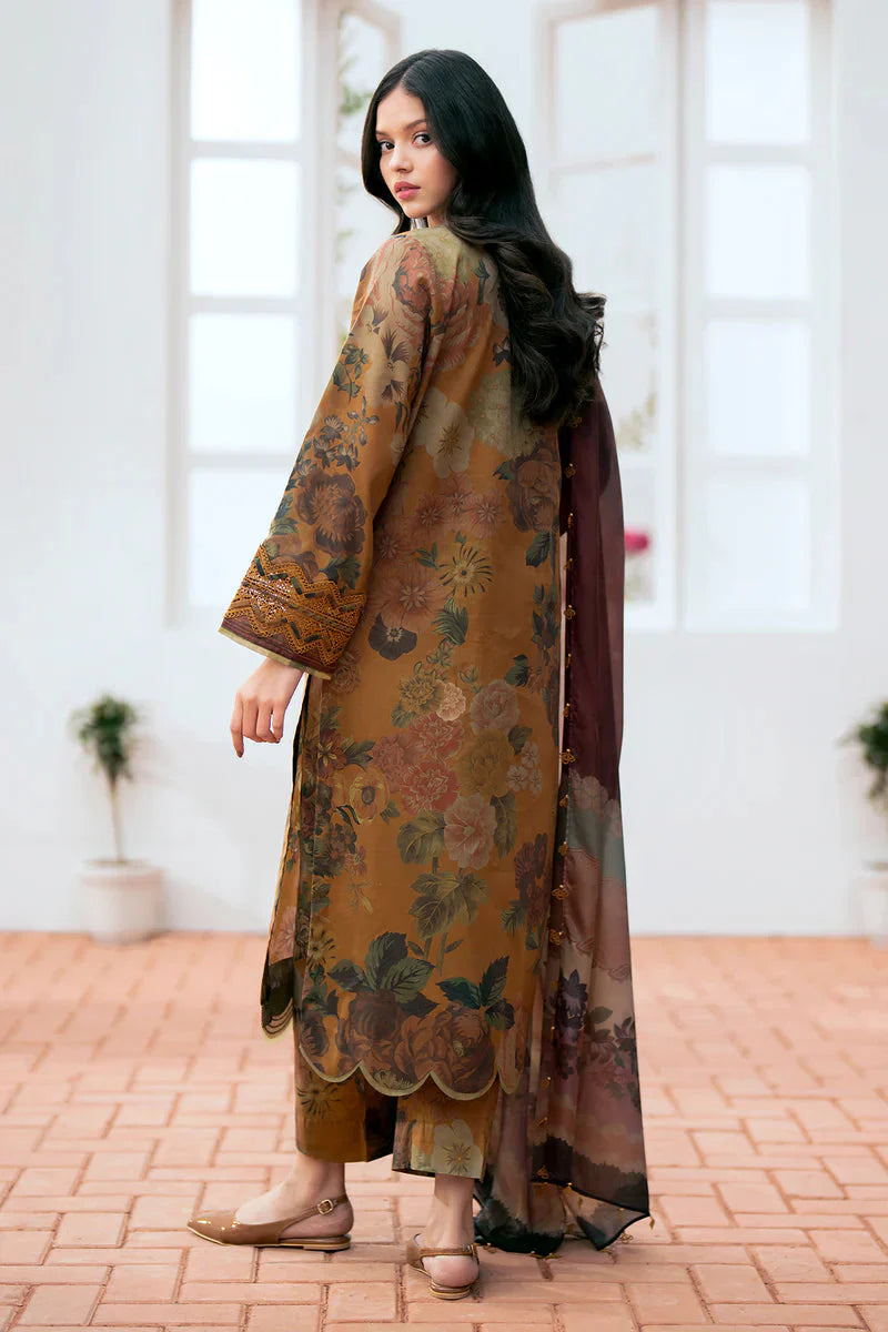 BAROQUE Winter Karandi Digitel Printed 3PC Suite -AC507