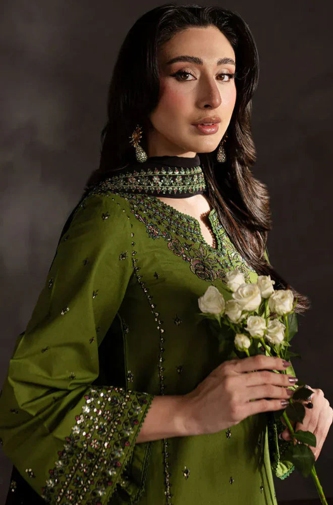 Batik - Summer 3PC Lawn Embroidered Suit - AC006