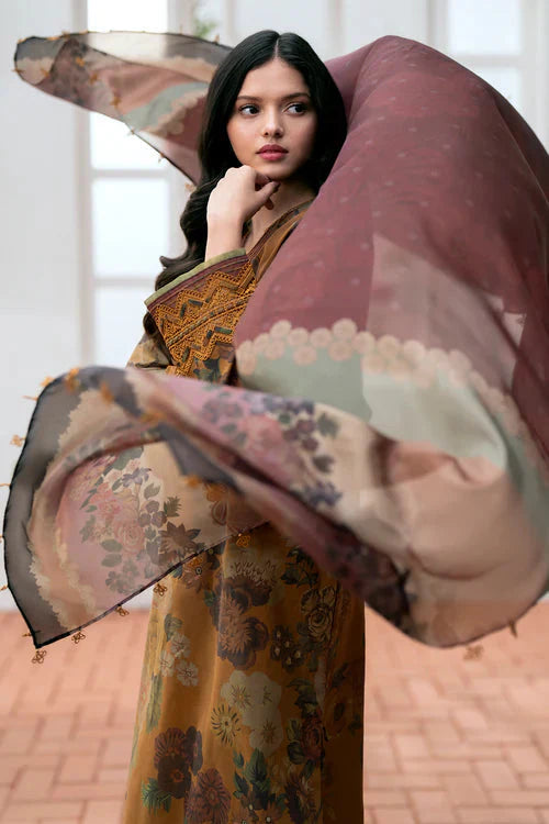BAROQUE Winter Karandi Digitel Printed 3PC Suite -AC507