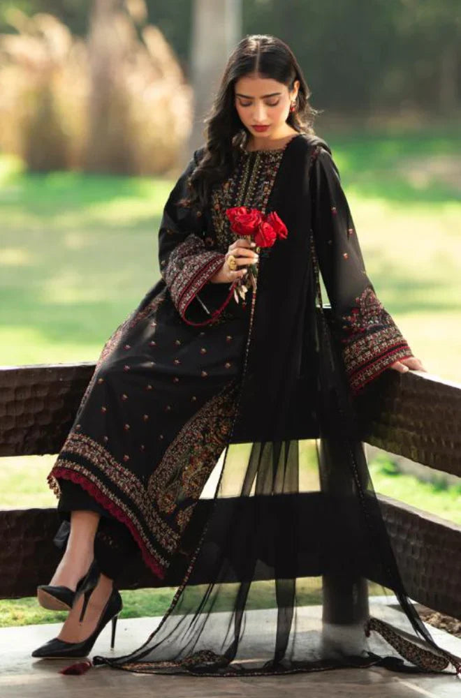 Zara Shahjahan - Summer 3PC Lawn Emb Suit -AC0117