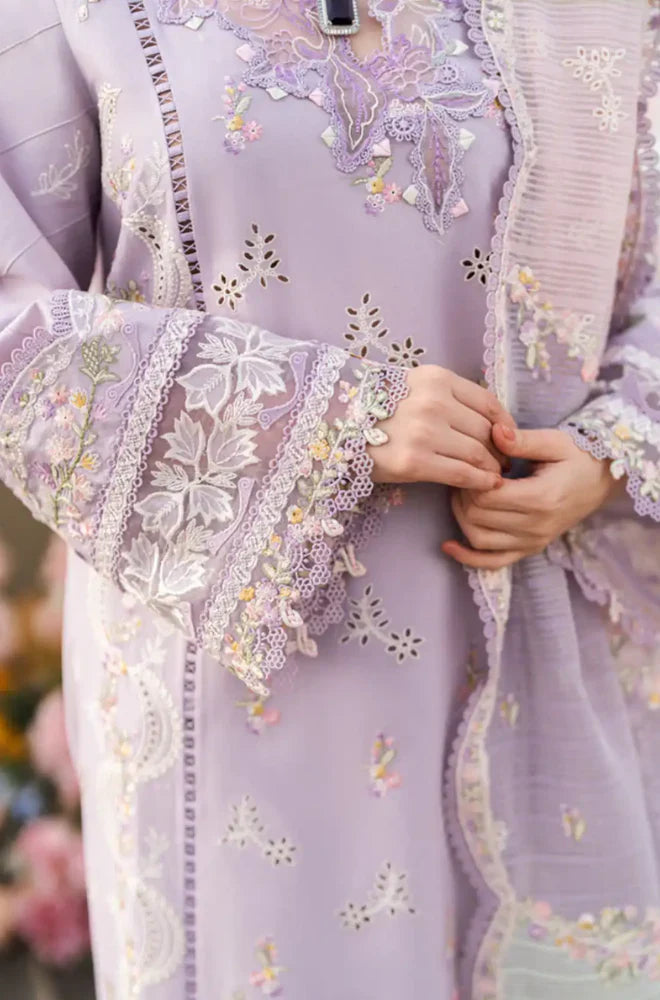 Qalamkar - Summer 3PC Lawn Emb Suit -AC026