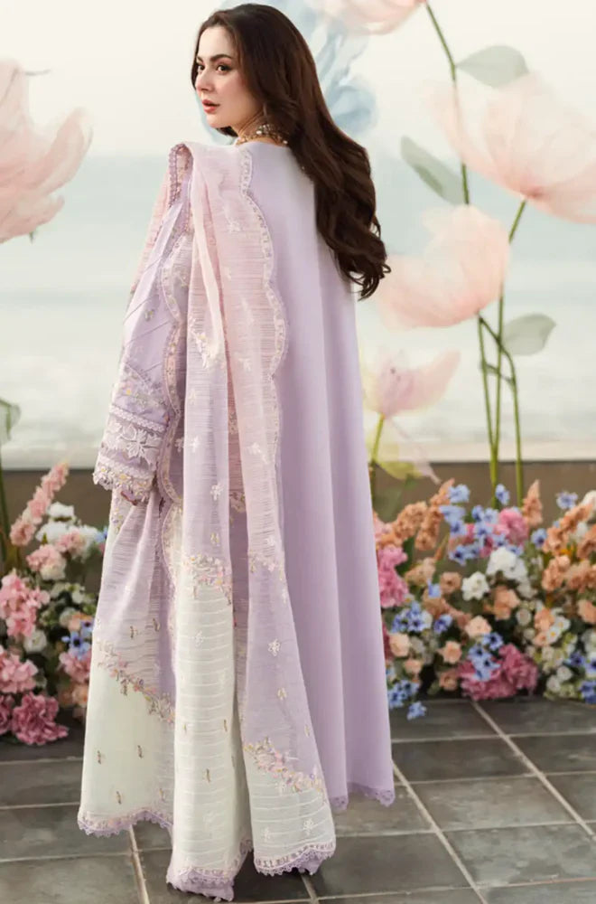 Qalamkar - Summer 3PC Lawn Emb Suit -AC026