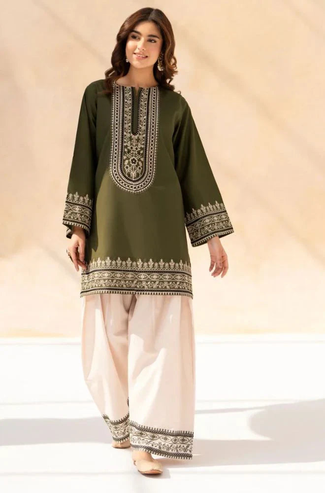 Sapphire - Summer 3PC Lawn Embroidered Suit - AC02041