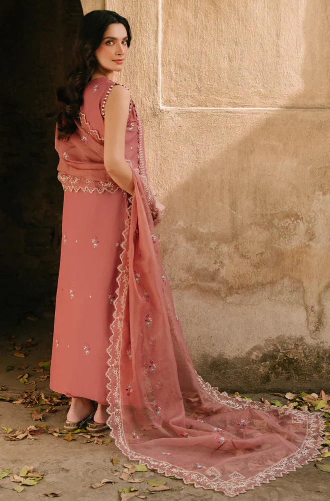 Hussain Rehar - Summer 3PC Lawn Emb Suit -AC014