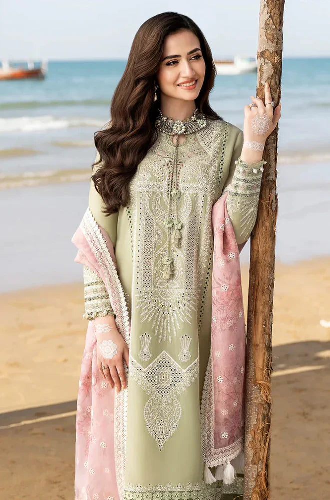 Jazmin - Summer 3PC Lawn Embroidered Suit -AC004