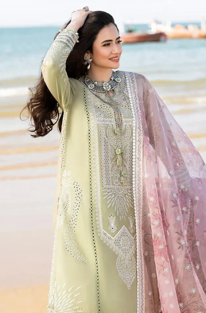 Jazmin - Summer 3PC Lawn Embroidered Suit -AC004