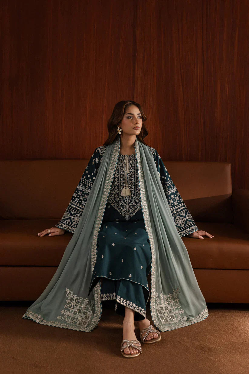 ARZOO - Summer 3pc Lawn Embroidered Suit -AC0140