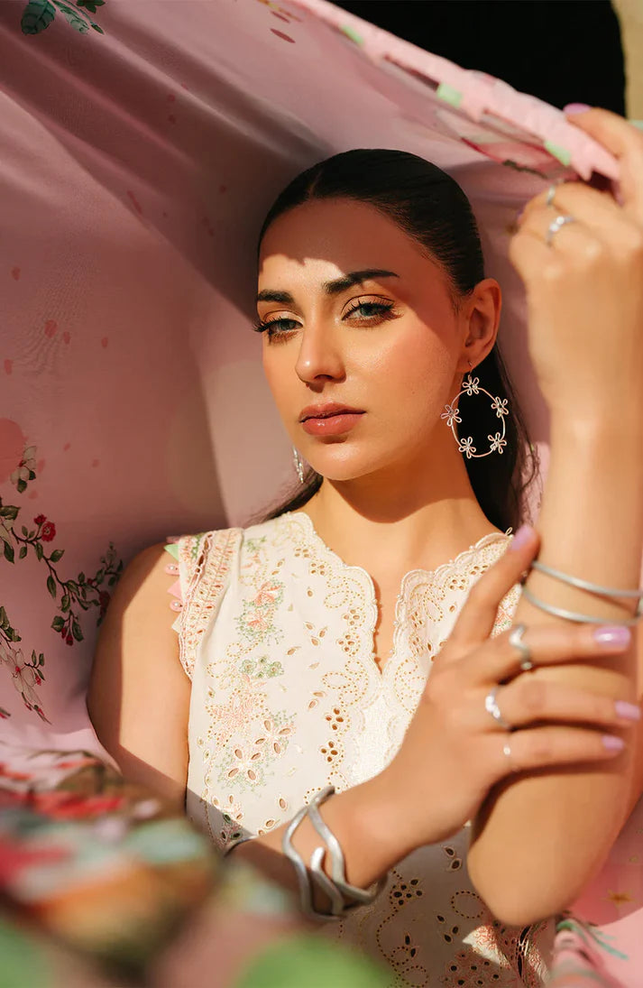 FIONA - Summer 3PC Lawn Embroidered suit - AC0318