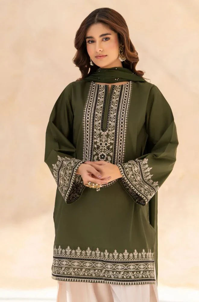 Sapphire - Summer 3PC Lawn Embroidered Suit - AC02041