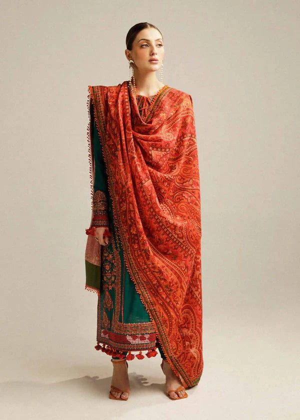 Rehan Rehar - Summer 3PC Embroidered Lawn Suit - AC937
