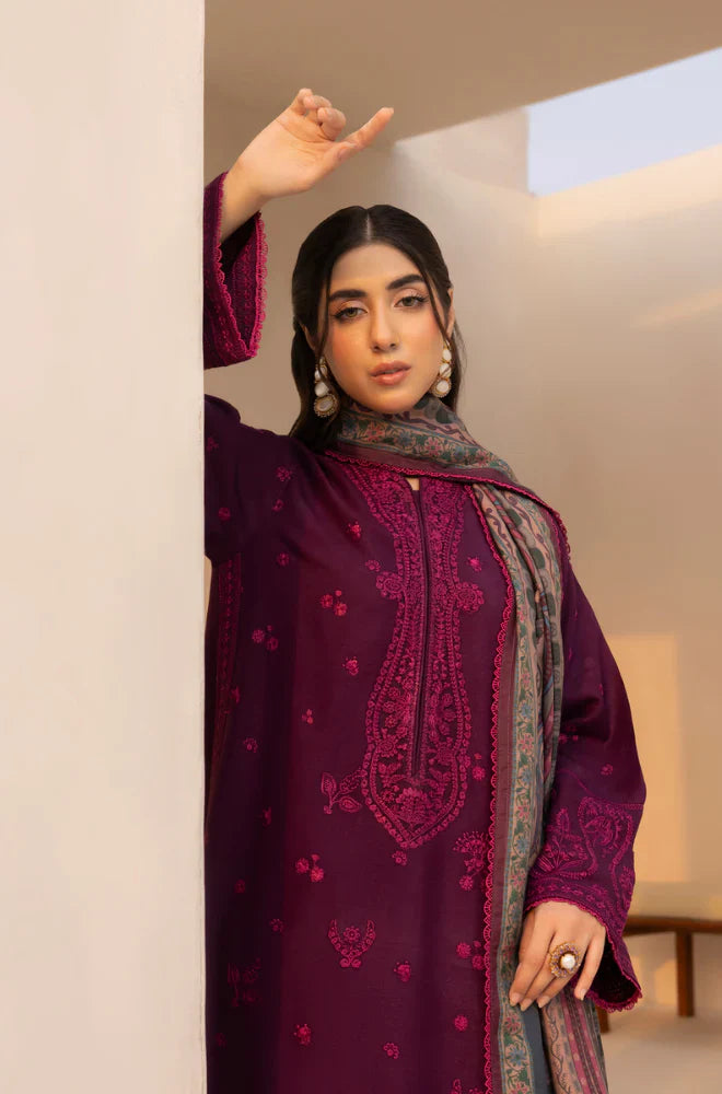 Mohagni -Summer 3PC Lawn Embroidered Suit -AC0108