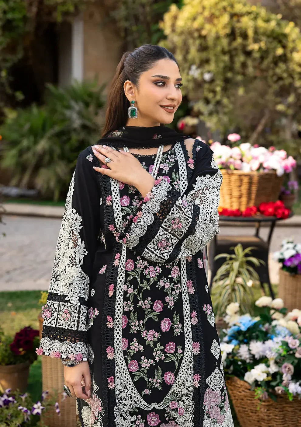 ELAF - Summer 3PC Lawn Embroidered Suit -AC1666