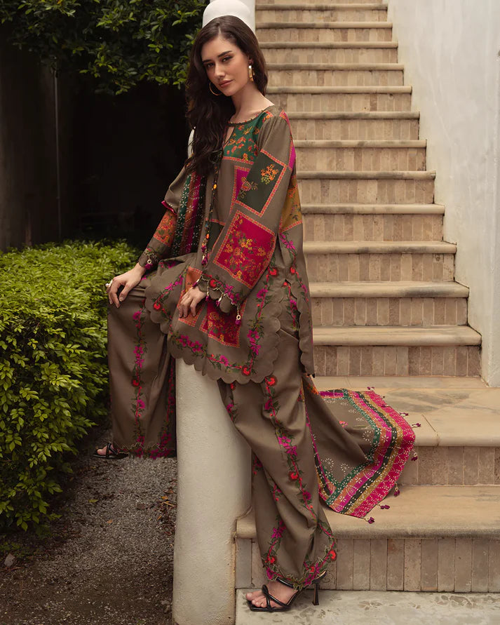 Charizma - Summer 3PC Lawn Digital Print Suit -AC0170