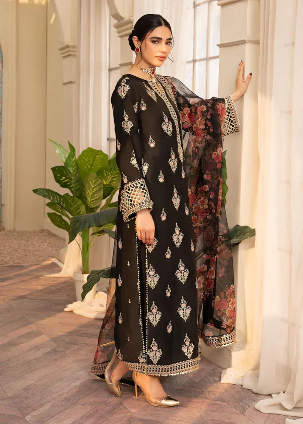Nureh - Summer 3PC Lawn Luxury Embr Suit - AC0327