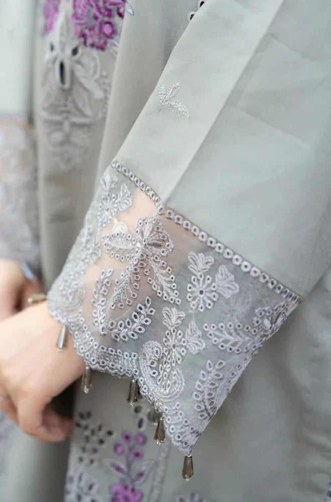 Mushq - Summer 3PC Lawn Embroidered Suit -AC0289