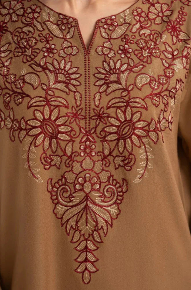 PEZWAN Winter 3PC Dhanak Embroidered Suite -AC0715