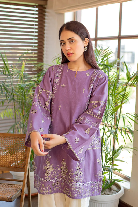 URGE Winter 2PC Dhanak Embroidered Suit -AC0734