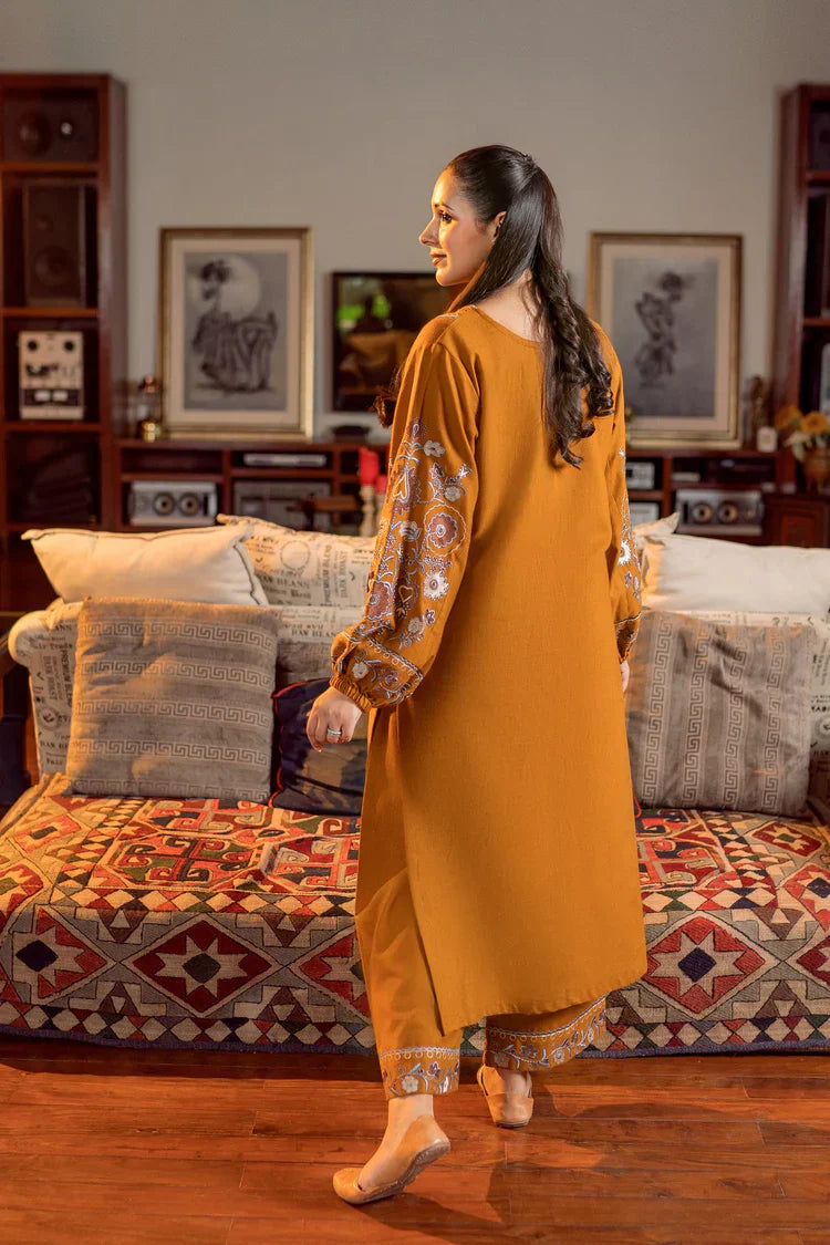 URGE Winter 2PC DHANAK EMBROIDERED SUIT-AC0733