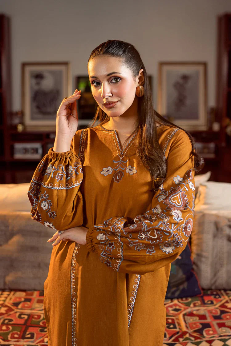 URGE Winter 2PC DHANAK EMBROIDERED SUIT-AC0733