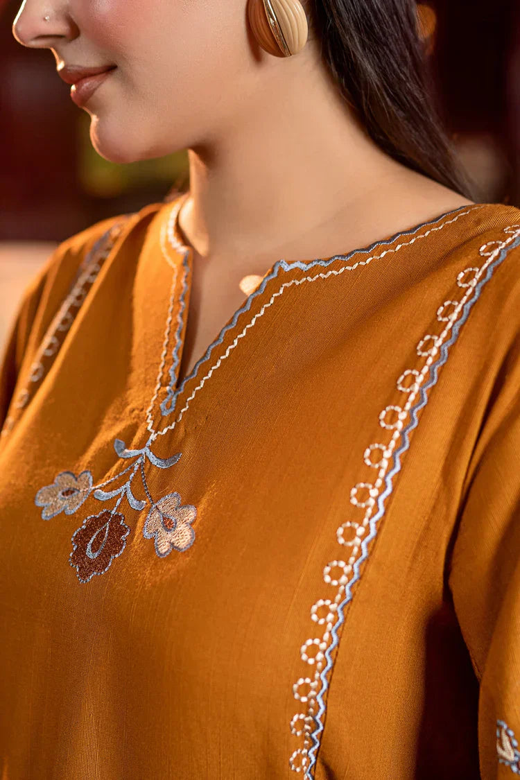 URGE Winter 2PC DHANAK EMBROIDERED SUIT-AC0733