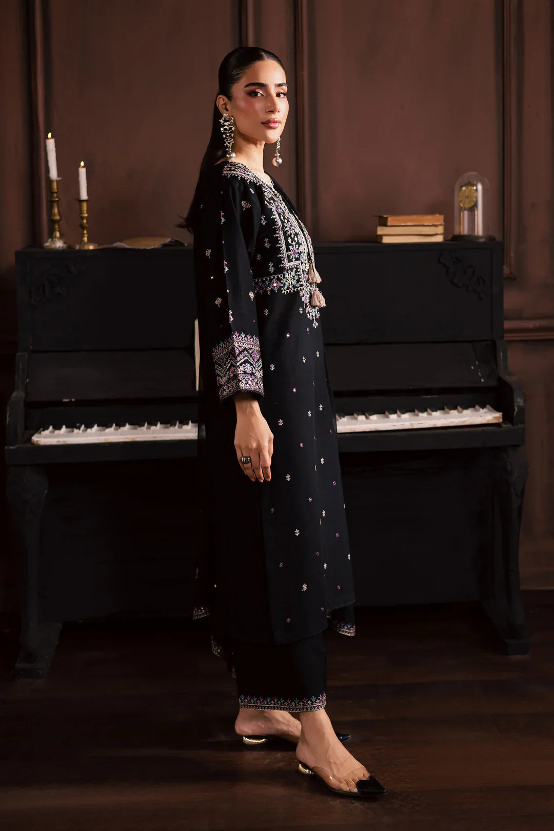 BATIK - Summer 3PC Lawn Embroidered Suit - AC2497