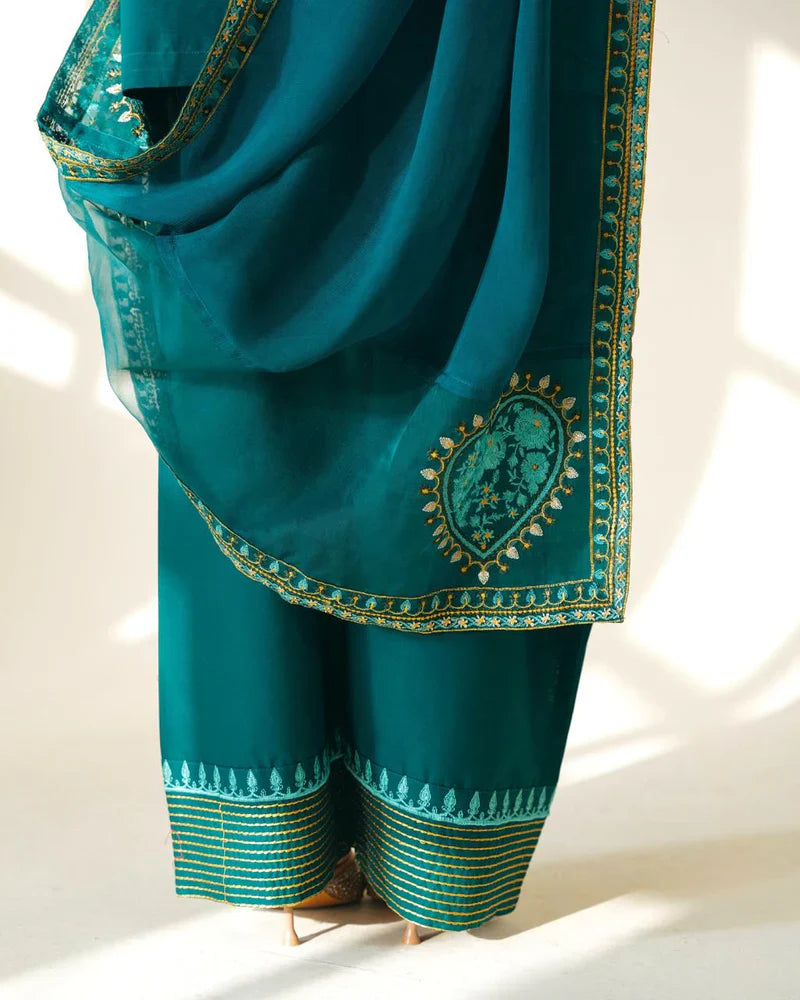 Cross Stich - Summer 3PC Lawn Embr Suit -AC0835