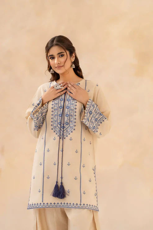 Sapphire - Summer 3PC Lawn Embroidered Suit - AC0207