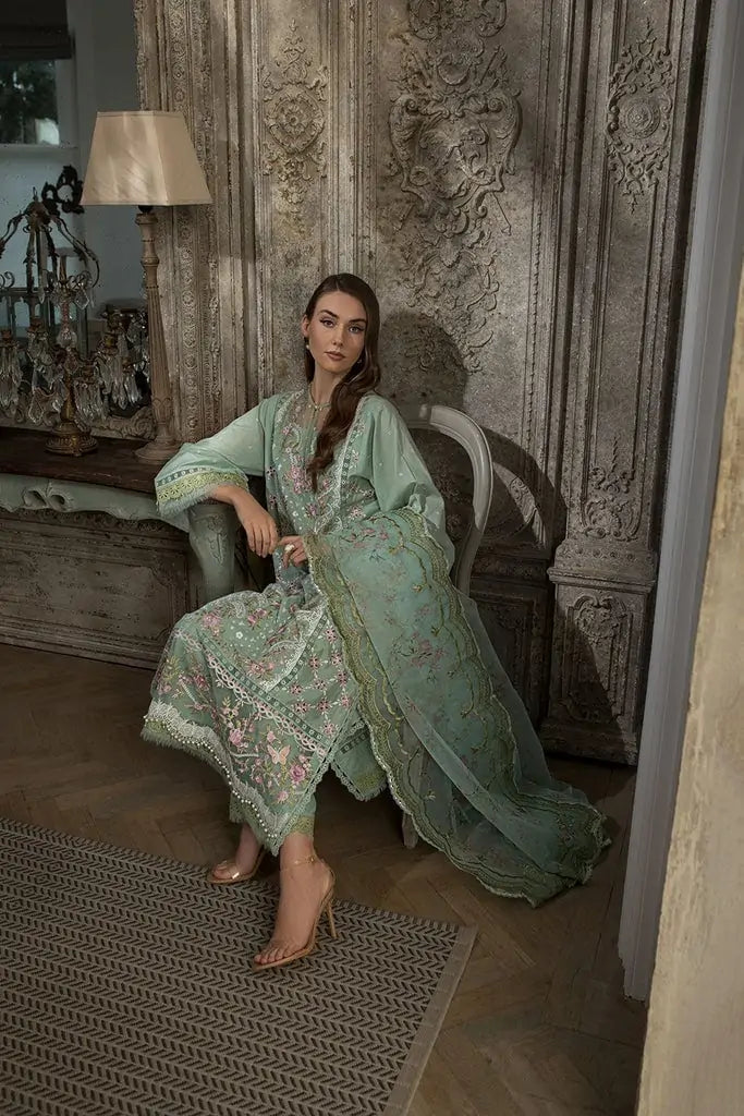 SOBIA NAZIR -Summer 3PC Luxury Emb Lawn Suit -AC4009