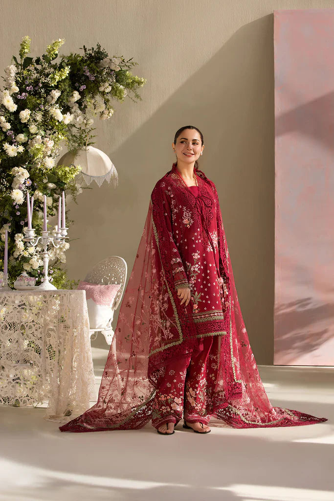 Sobia Nazir - Summer 3PC Lawn Emb Suit -AC1244