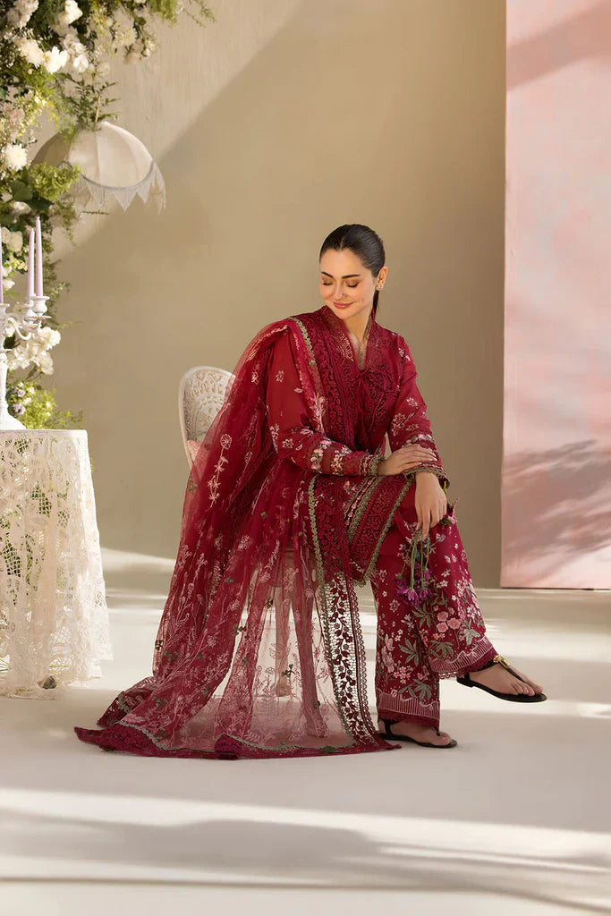 Sobia Nazir - Summer 3PC Lawn Emb Suit -AC1244