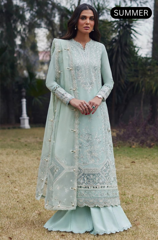 ELAN - Summer 3PC Emb Luxury Lawn Suit -AC4021