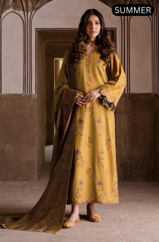 IZEL - Summer 3PC Lawn Embroidered Suit -AC0755