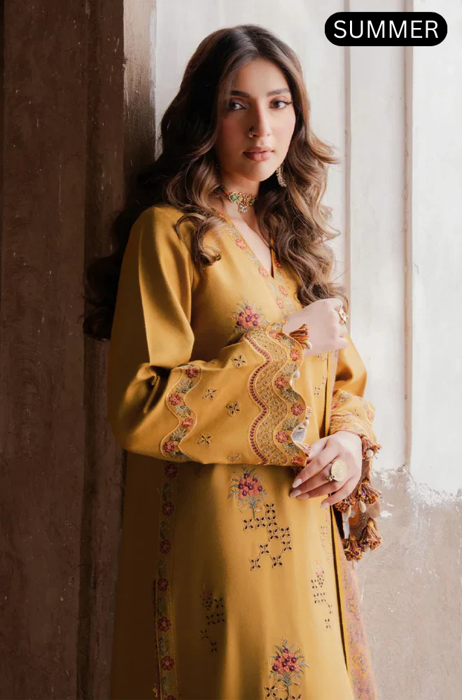 IZEL - Summer 3PC Lawn Embroidered Suit -AC0755