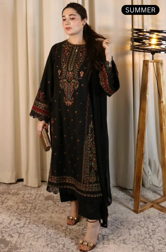 Zara Shahjahan - Summer 3PC Lawn Emb Suit -AC0117