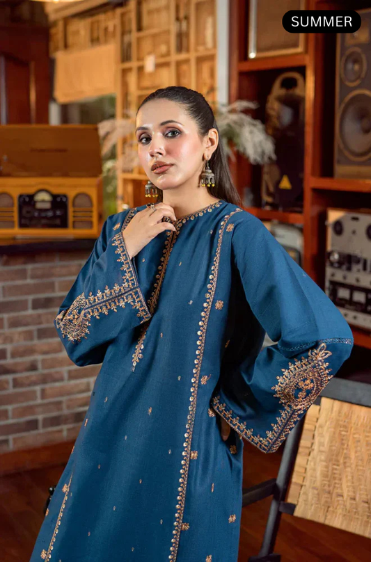 Urge -Summer 2PC Lawn  Embroidered Suit -AC023