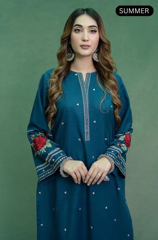 Urge - Summer 2PC Lawn Embroidered Suit -AC024