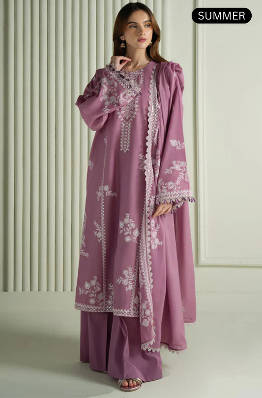 CrossStitch - Summer 3PC Lawn Emb Suit -AC012