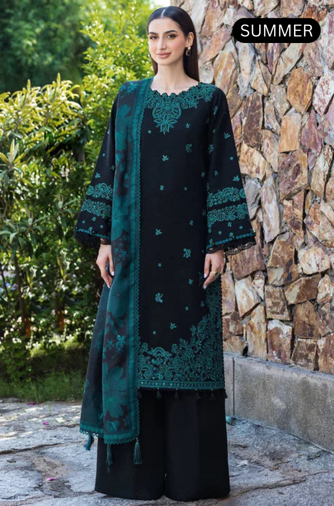 Bareeze - Summer 3PC Embroidered Lawn Dress  -AC1298